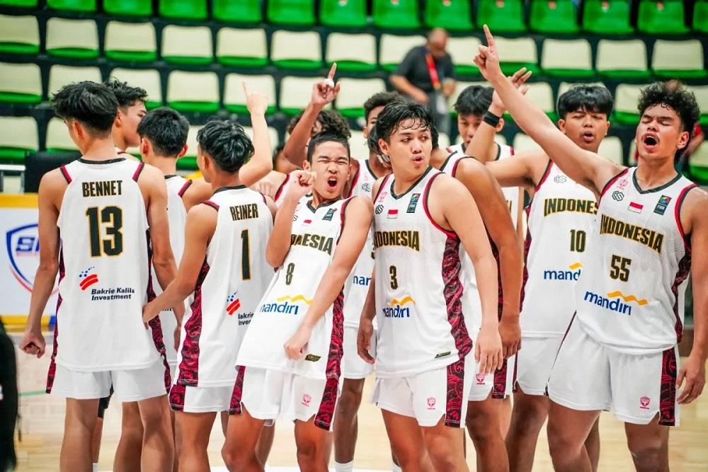 Timnas Basket U-16 Waspadai Tekanan Penuh Filipina