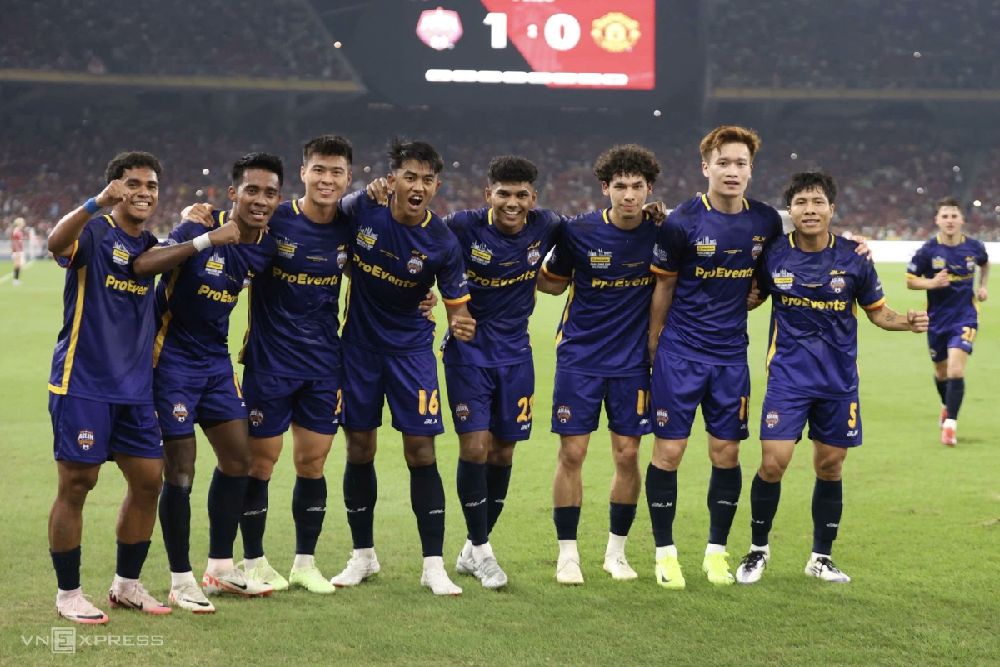 Hasil Pertandingan ASEAN All-Stars Vs Manchester United, Skor 1-0, Setan Merah Bertekuk Lutut