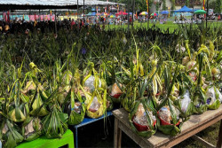 Merti Dusun, Warga Temuwuh Dlingo Bikin 2.025 Nasi Sarang