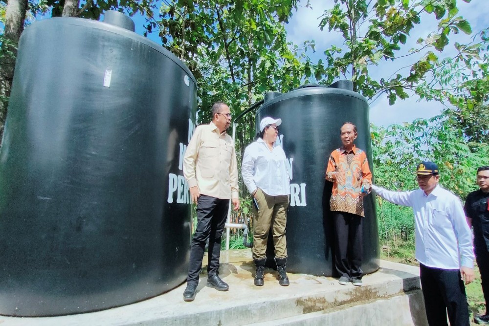 Staf Kepresidenan Berjanji Tuntaskan Pembangunan Sumur Bor Digagas Presiden Prabowo di Gunungkidul