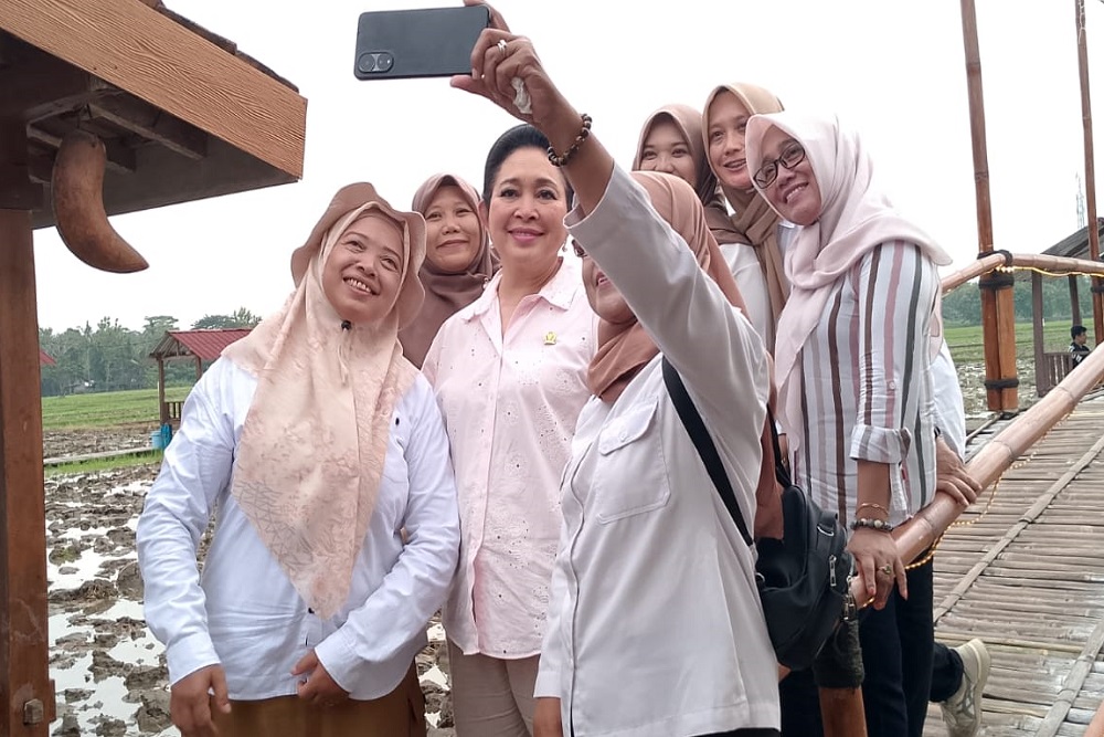 Anggota DPR RI Apresiasi Pemberdayaan Taruna Tani Kebonagung Bantul