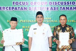 69 Ribu Tanah Wakaf di Jateng Telah Bersertifikat, Taj Yasin Minta Sisanya Dipercepat