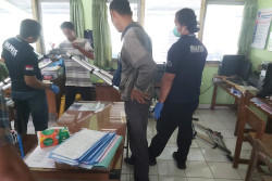 SMPN 3 Pandak Bantul Dibobol Maling, TV hingga Uang Tunai Raib