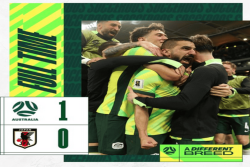 Hasil Timnas Australia vs Jepang: Gol Telat Aziz Behich Bawa Australia Raih Kemenangan dan Tutup Peluang Indonesia Lolos Langsung