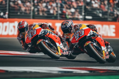 MotoGP Aragon, Marc Marquez Amankan Pole Position
