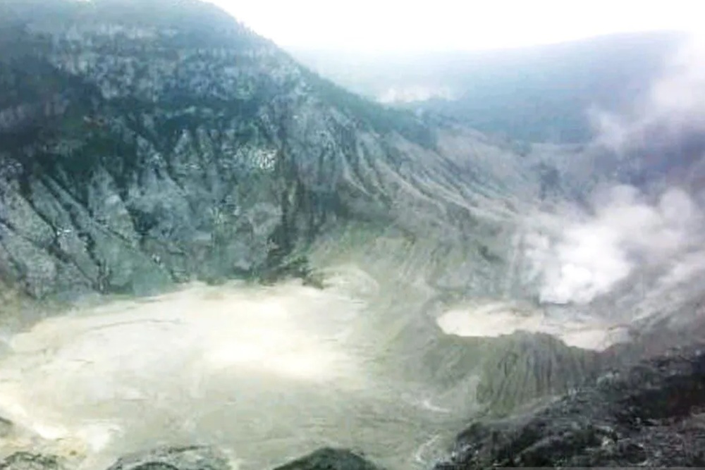 Gunung Tangkuban Perahu Gempa Berfrekuensi Rendah