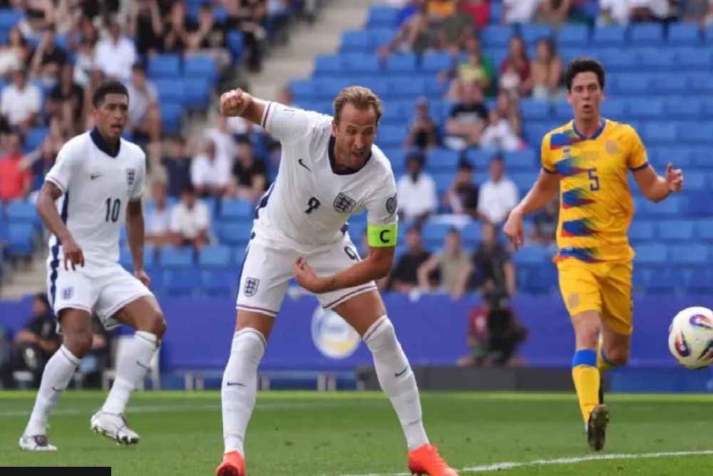 Hasil Kualifikasi Piala Dunia 2026 Grup K, Andorra Vs Inggris, Skor 0-1, Kane Mencetak Gol ke-72 untuk Timnas
