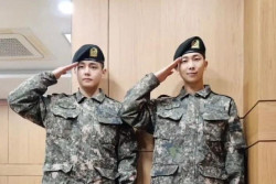 Dua Personel Grup BTS, RM dan V Tuntaskan Tugas Wajib Militer, Jimin, Jungkook dan Suga Menyusul