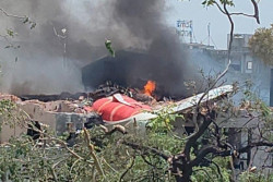 Seluruh Penumpang Pesawat Air India yang Jatuh Meninggal Dunia