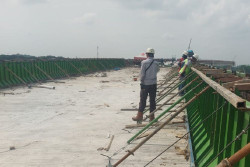 Progres Tembus 59 Persen, Jalan Tol Jogja-Solo di Sleman Mulai Dicor