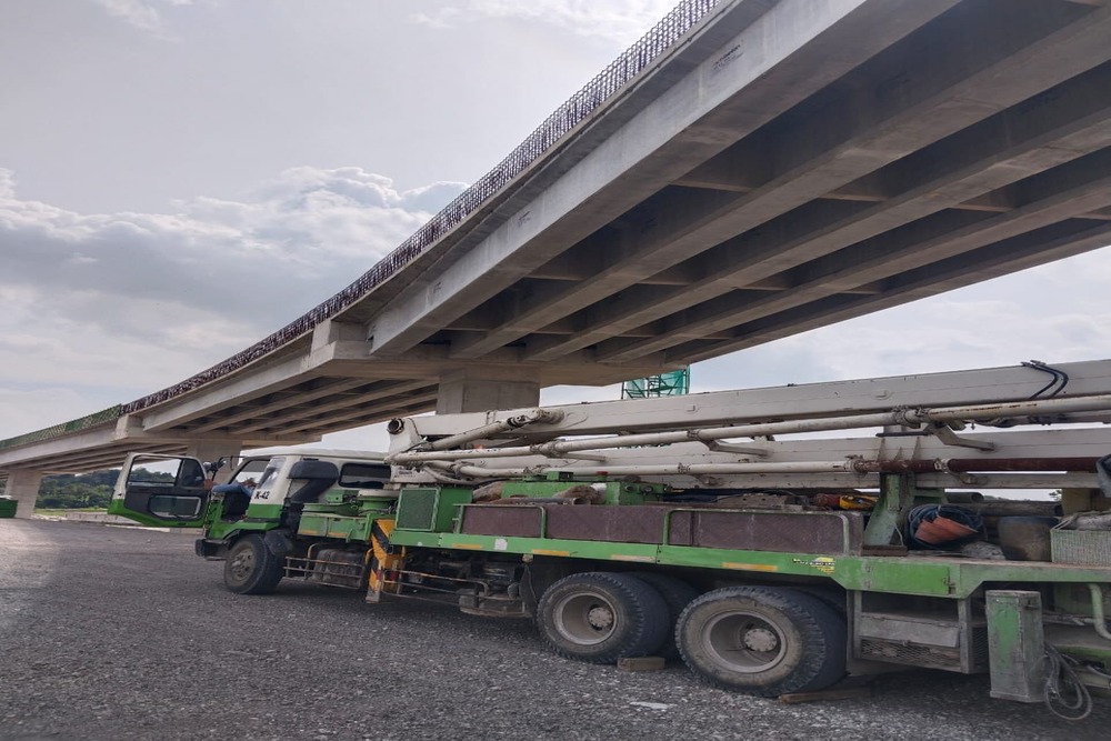 Update Pembangunan Tol Jogja-Solo, Penggarapan Kolom Pilar Tol di Ring Road Nyaris Tuntas