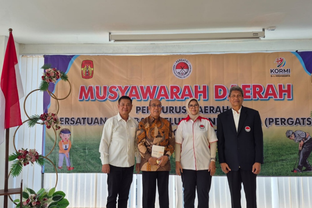 Pembukaan Musda Pengda PERGATSI DIY 2025, Ketua Umum Sampaikan Terima Kasih untuk KONI DIY