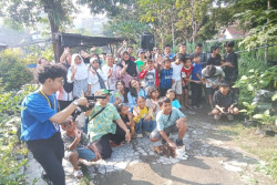 Pemerti Code di Jogja Melatih Anak Cintai Sungai dan Kenalkan Bank Sampah
