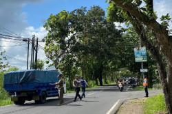 Puluhan Armada Angkutan Terjaring Razia di Jalan Semanu Wonosari Gunungkidul