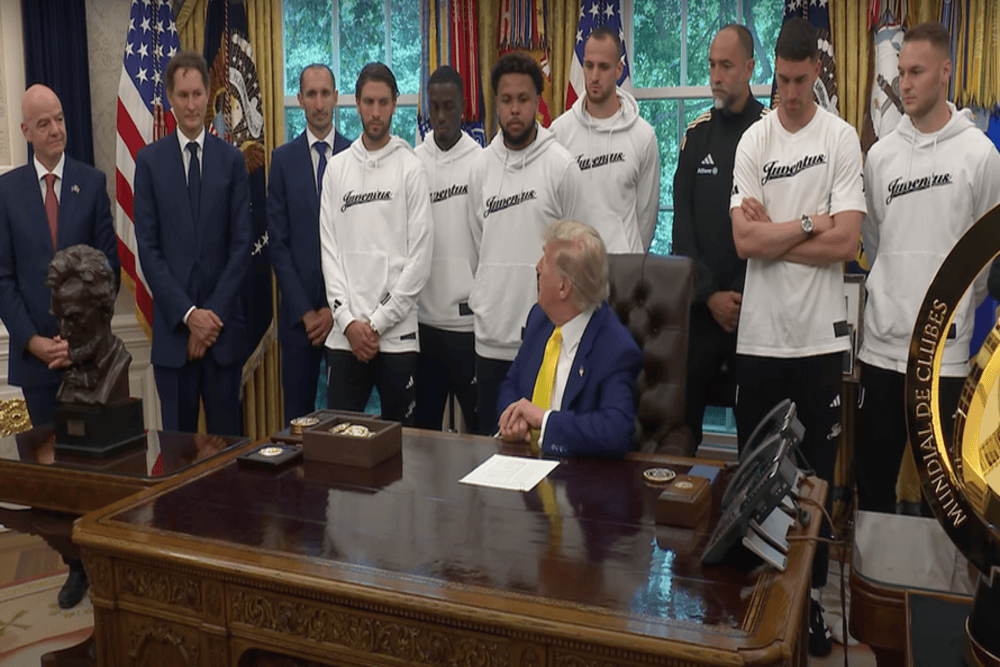 Sebelum Bantai Al Ain, Pemain Juventus Sempat Ketemu Donald Trump dan Disinggung Soal Transgender