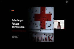 PMI DIY Tegaskan Komitmen Pelindungan Petugas Kemanusiaan Lewat Webinar Nasional Bersama ICRC