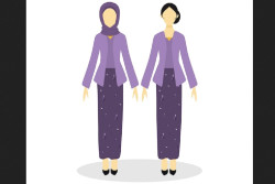 Jangan Canggung Mengenakan Kebaya Sehari-hari, Ini Kiat Padu Padannya