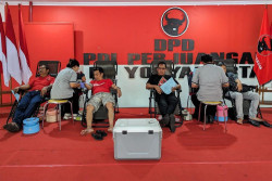 Aksi Donor Darah Bulan Bung Karno, DPD PDI Perjuangan DIY Sumbang 28 Kantong Darah