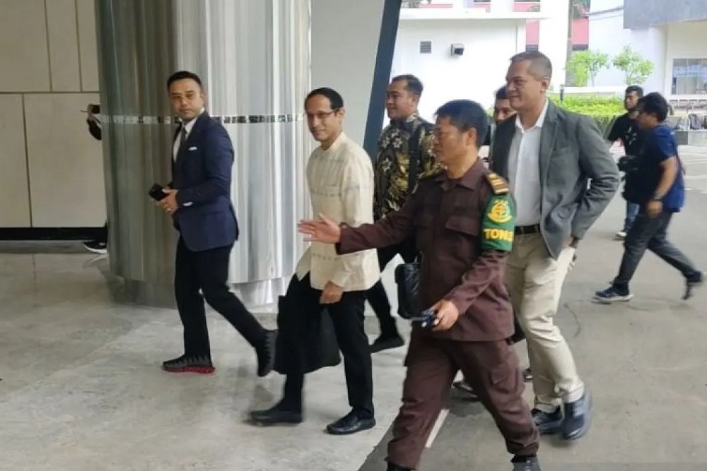 Tiba di Gedung Kejagung, Nadiem Makarim Jalani Pemeriksaan dalam Kasus Korupsi Pengadaan Laptop
