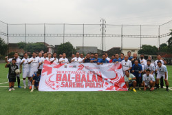 Wartawan Jogja dan Polda DIY Jalin Kebersamaan Lewat Fun Minisoccer