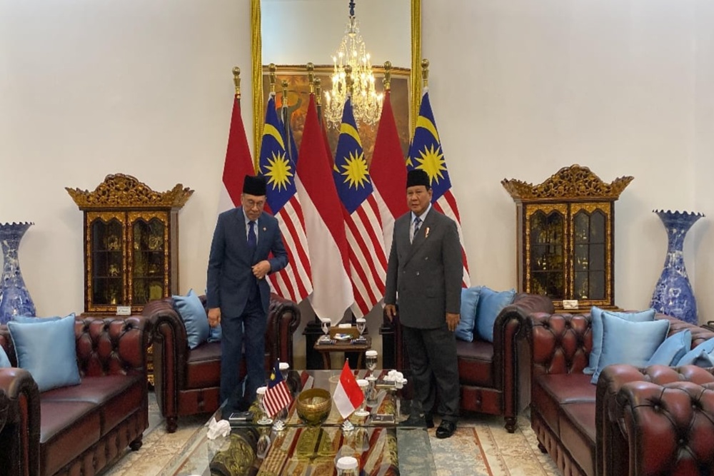 Presiden Prabowo Bertemu Empat Mata dengan PM Malaysia Anwar Ibrahim