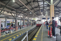 Sejak Jumat Ribuan Penumpang Kereta Api Memadati Stasiun di Wilayah Daop 6 Yogyakarta