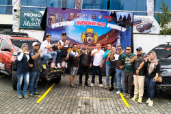 Ikuti Kopdarnas V di Candi Prambanan, Ratusan Unit Pajero Indonesia Family Serbu Jogja