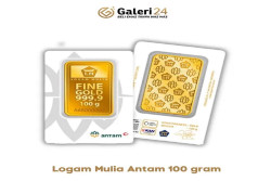 Harga Emas UBS dan galeri24 di Pegadaian Turun Drastis, Rp1.863 Juta per Gram