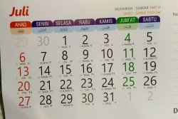 Cek Tanggal Merah dan Hari Penting di Bulan Juli 2025