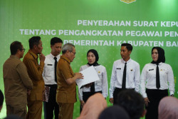 507 ASN PPPK Gelombang I Bantul Terima SK Pengangkatan
