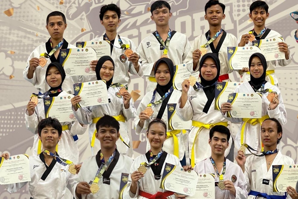 Jawara di Gelora Taekwondo Indonesia Championship 2025, Mahasiswa UMBY Raih 15 Medali