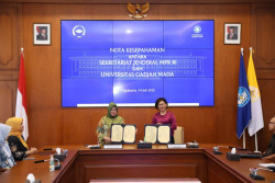 UGM dan Sekjen MPR Jalin Kerja Sama Penguatan Kajian Ketatanegaraan