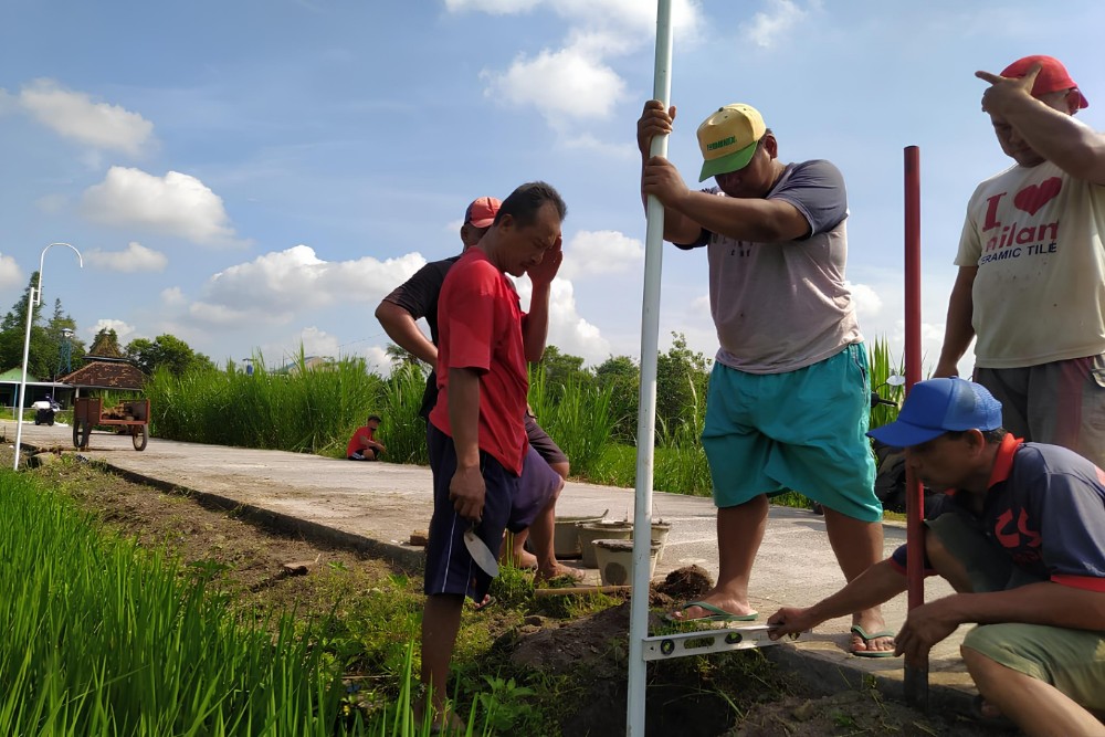 Tagihan Listrik Penerangan Kampung Membengkak hingga Ratusan Juta, Dishub Bantul Lakukan Penertiban