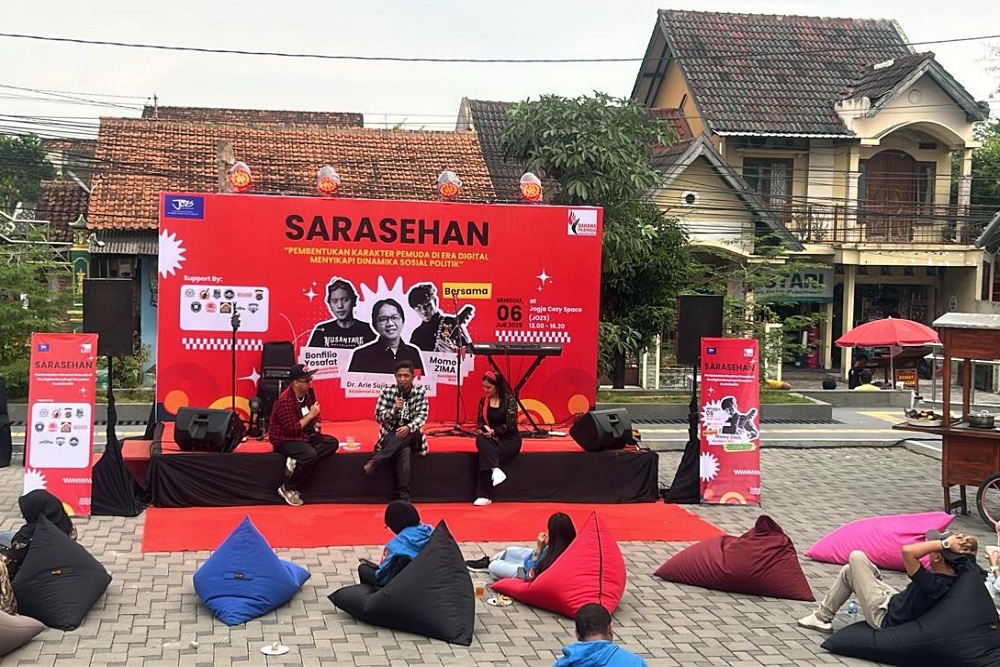 Bahas Karakter Pemuda di Era Digital, Momo: Seni Jadi Tameng Terakhir Kebebasan Berpikir