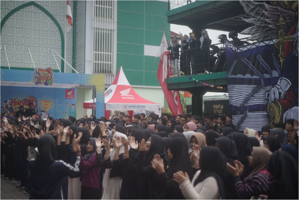 Honda Its Time to School (HITS) Astra Motor YogyakartaSukses Menggandeng Enam Sekolah Penuh Talenta