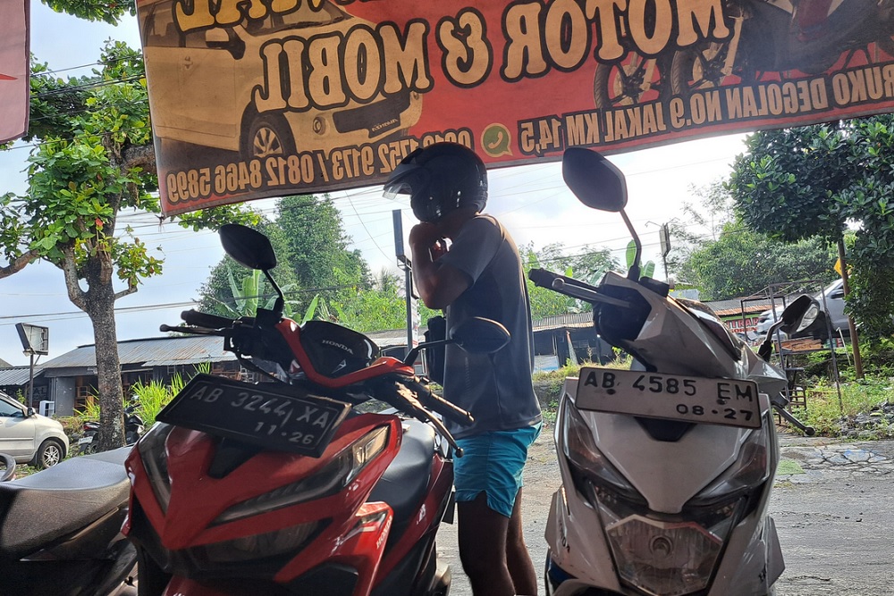 Rental Motor di Sleman Kebanjiran Order Saat Libur Panjang
