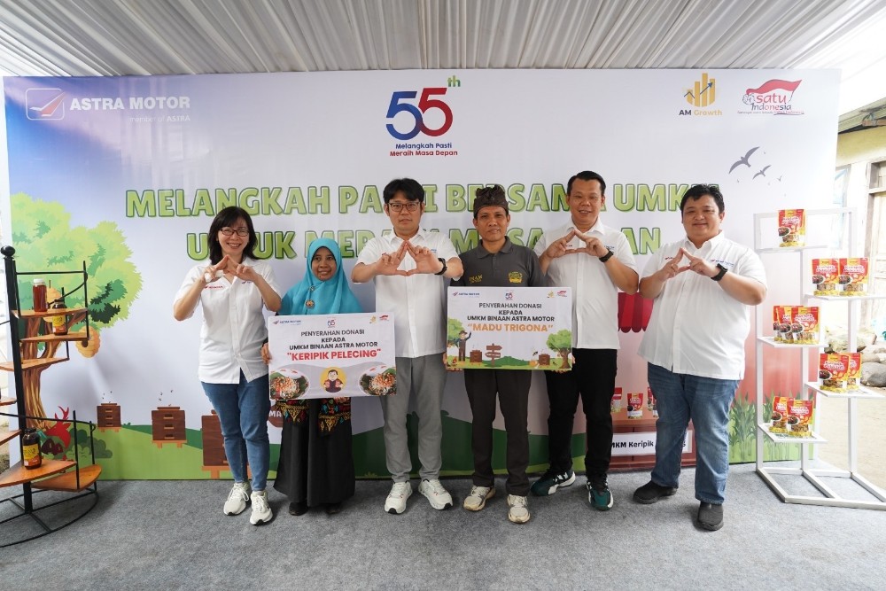 Semarak HUT 55 Astra Motor, Berikan Komitmen Melangkah Pasti Bersama UMKM