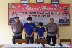 Polsek Sewon Tangkap Dua Penipu Modus COD di Rumah Kontrakan