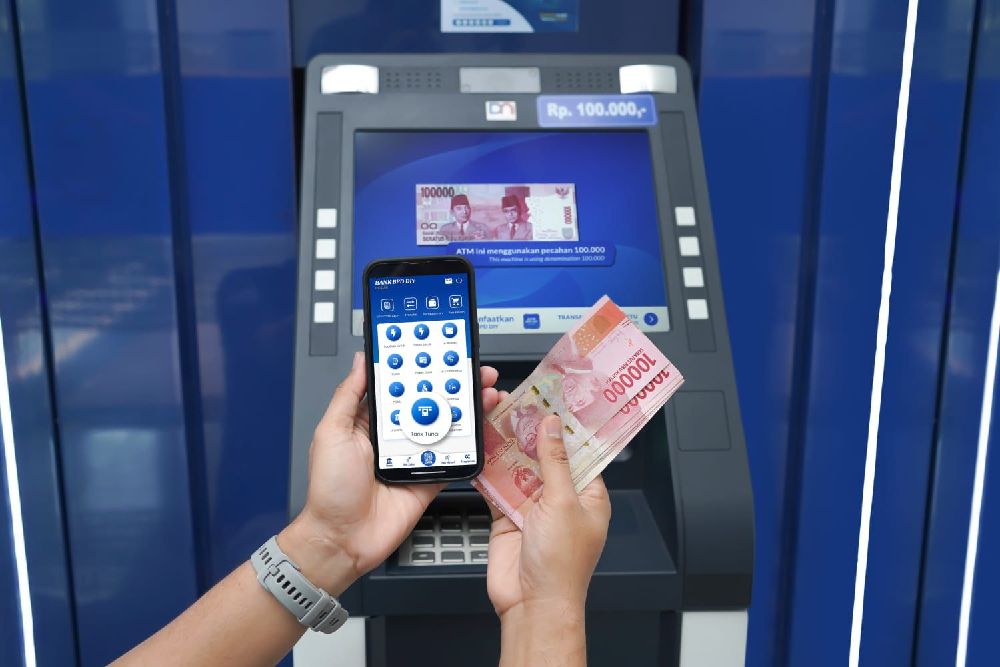 Praktis! Ini Cara Tarik Tunai di ATM Tanpa Kartu Bank BPD DIY