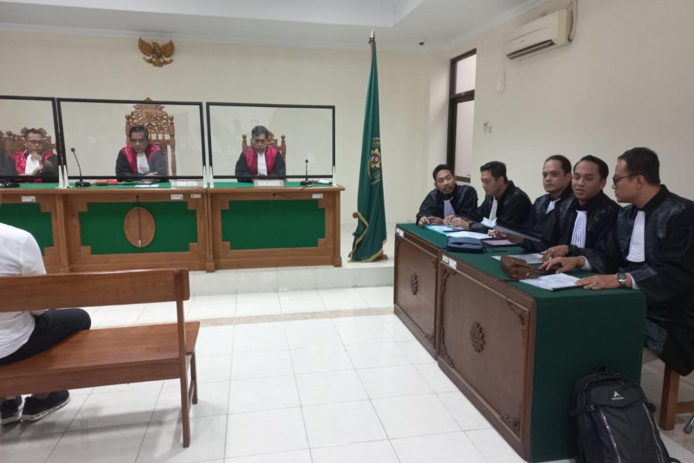 Sidang Dugaan Korupsi Tanah Kas Desa Trihanggo: Kuasa Hukum Ajukan Nota Keberatan, Beberkan Penggunaan Uang Rp316 Juta
