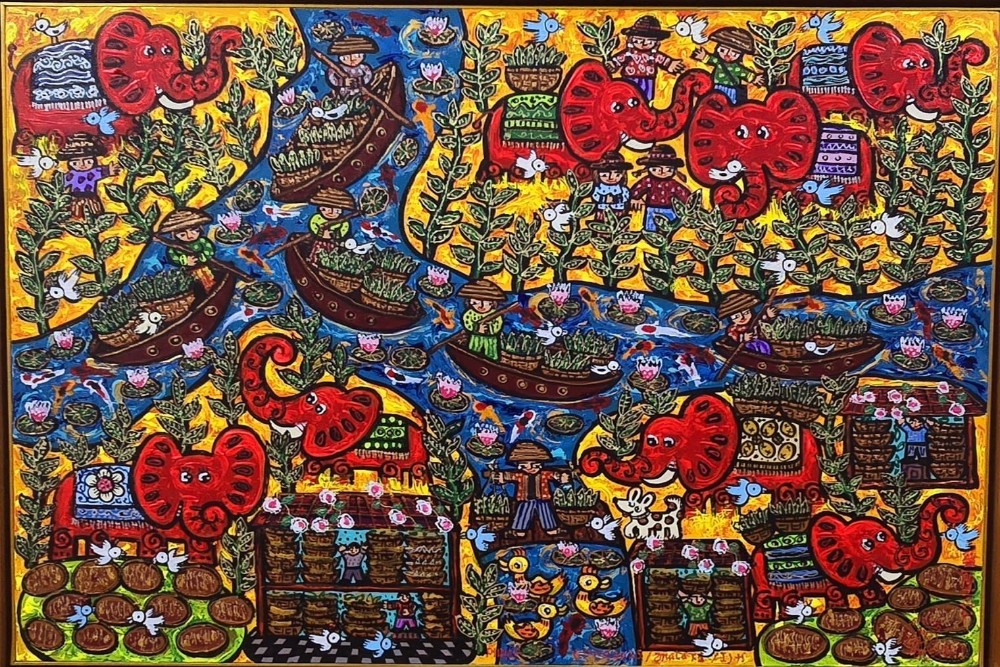 Dialog Delapan Jiwa: Merayakan Sewindu GRAMM HOTEL Melalui Pameran Seni Rupa