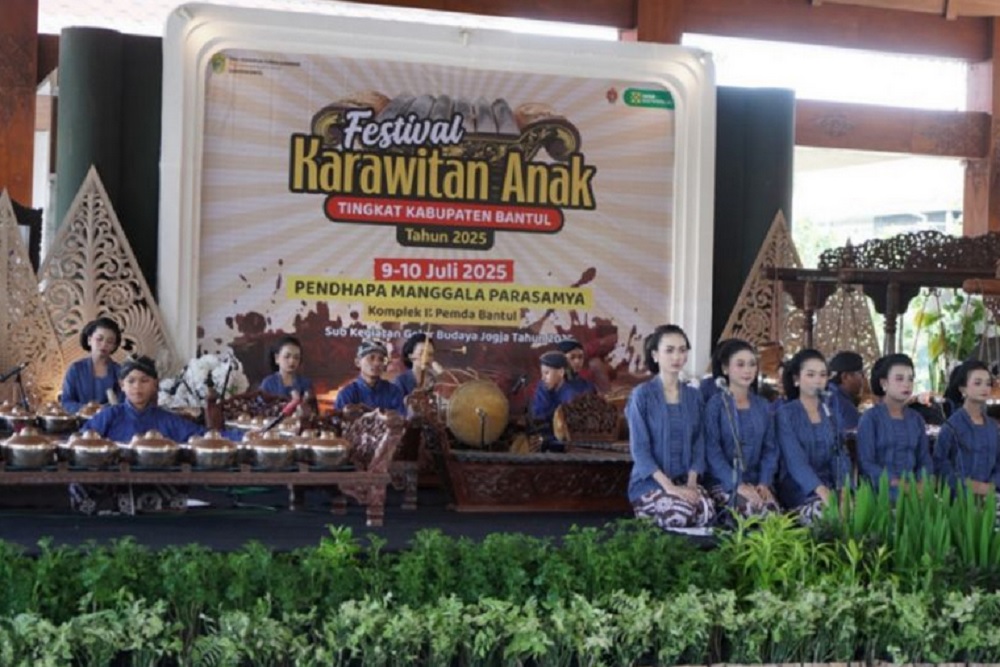 Festival Karawitan Anak Jadi Upaya Pemkab Bantul Melestarikan Budaya Jawa