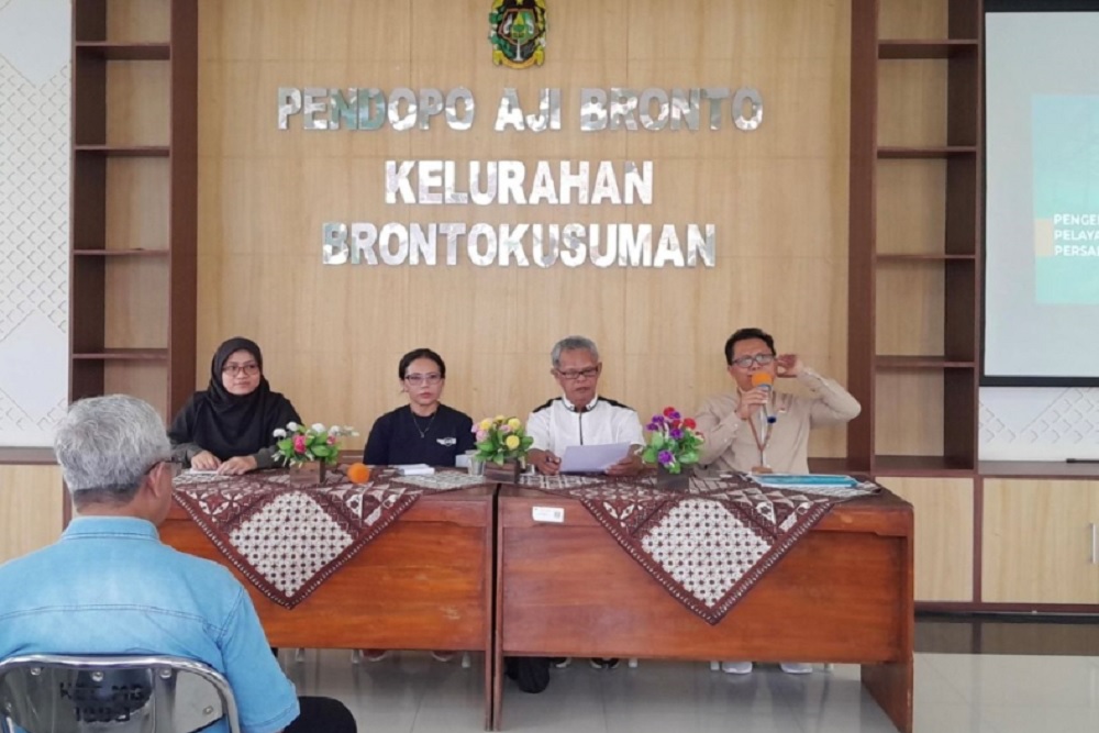 Kelurahan Brontokusuman Jogja Gencarkan Budaya Pilah Sampah