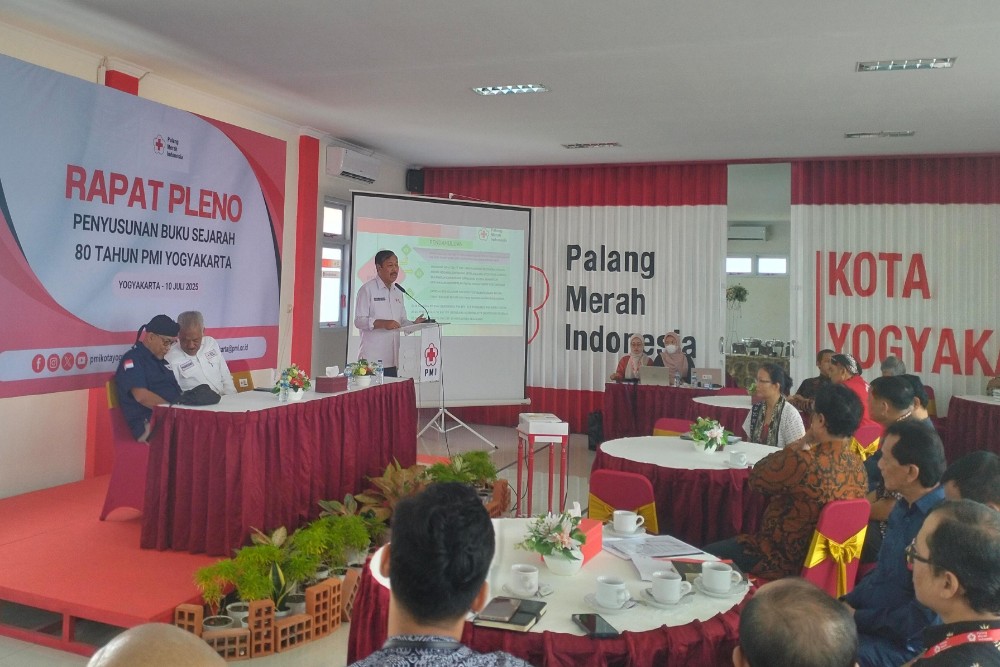 Jadi Palang Merah Tertua, Sejarah PMI Jogja Akan Dibukukan