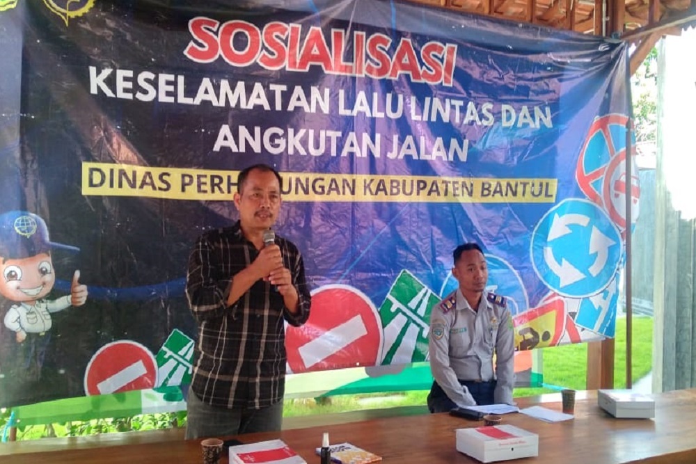 Angka Kecelakaan Tinggi, Dishub Bantul Gencarkan Sosialisasi Keselamatan Lalu Lintas