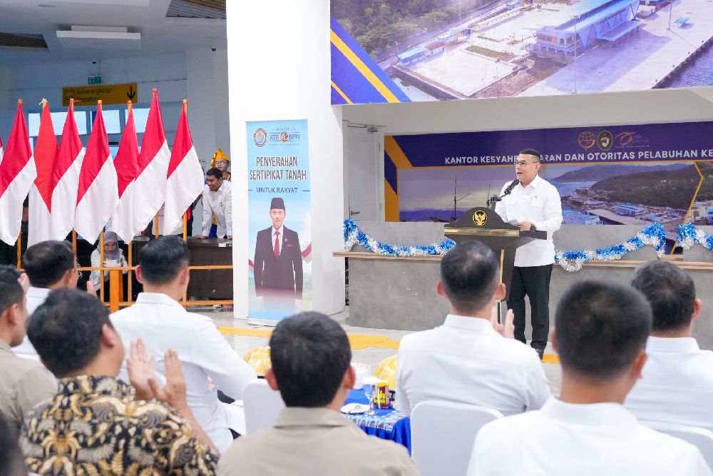 Wamen Ossy Apresiasi Kolaborasi Seluruh Pihak yang Sudah Membuat 95 Persen Target PTSL Sulawesi Tengah Tercapai