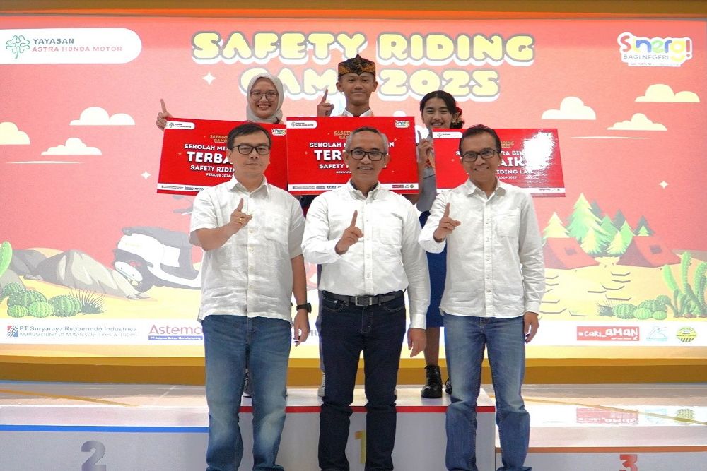 Kembangkan Budaya Keselamatan Berkendara di Safety Riding Camp 2025 Bersama Yayasan AHM