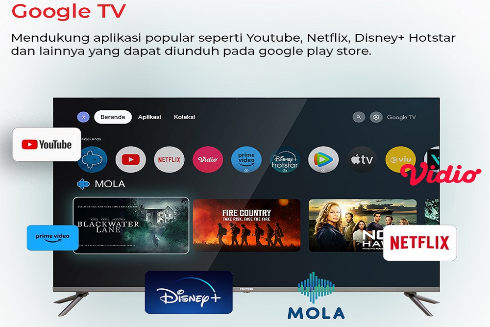 Cari Smart TV untuk Streaming Netflix dan YouTube? Intip Rekomendasinya dari Polytron!