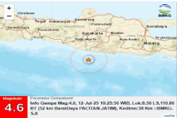 Penyebab Gempa Bumi M4,6 di Pacitan Menurut BMKG, Getaran Dirasakan di Jogja hingga Trenggalek