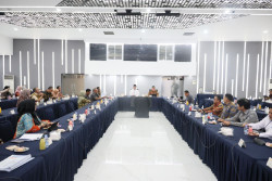 Rapim Semester I, Menteri Nusron Minta Jajaran Evaluasi Tunggakan dan Layanan Elektronik